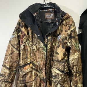 Scent blocker camo jacket
